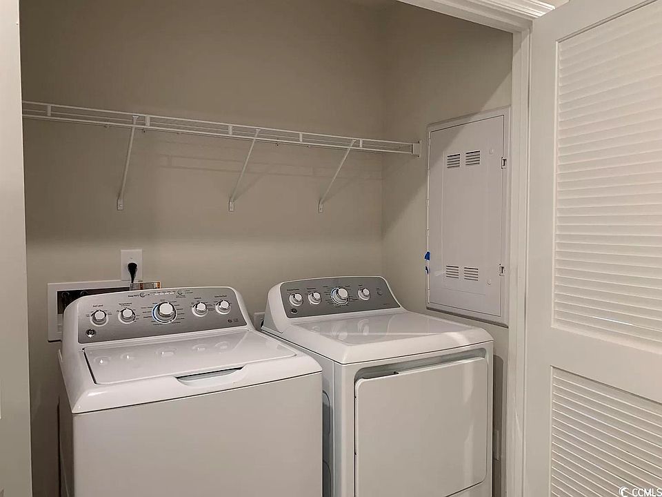 Washer and dryer included