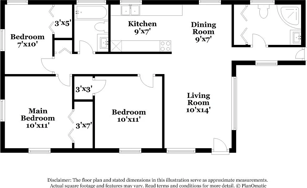 3 bed, 2.0 bath, 912 sqft, $1,915 — Photo 2