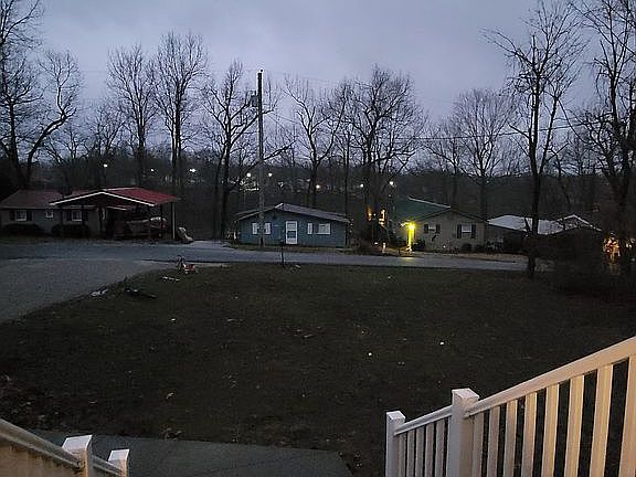 View from front door