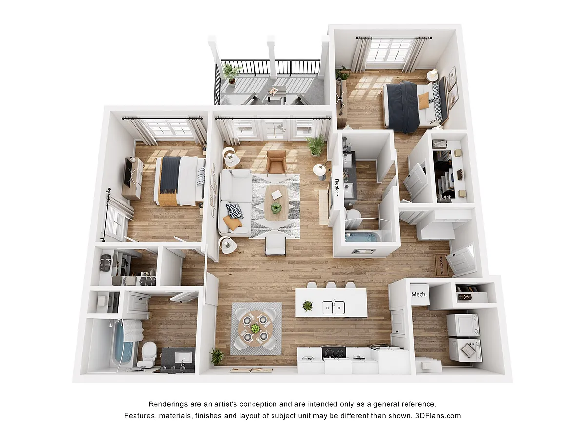 Floor plan The Roderick