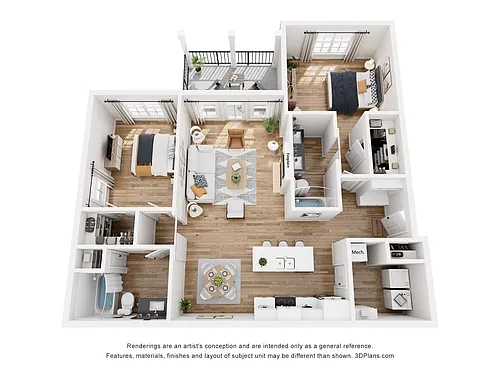 Floor plan The Roderick