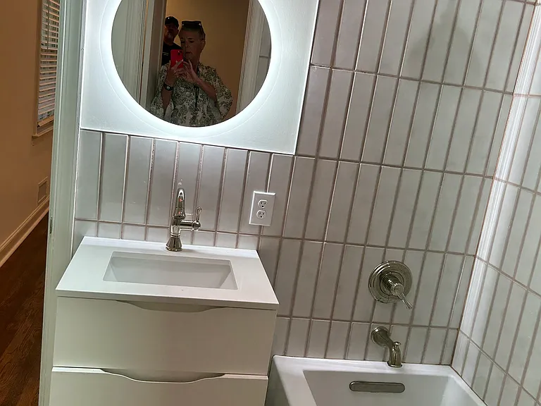Jack and Jill bathroom