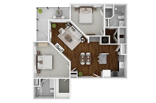 Floor plan B3