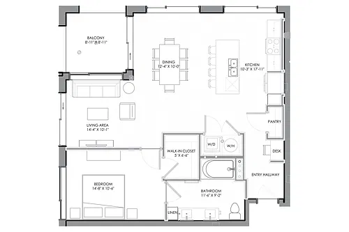 Floor plan Agate