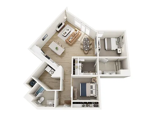 Floor plan B3