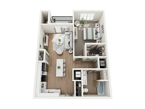 Floor plan The Willow
