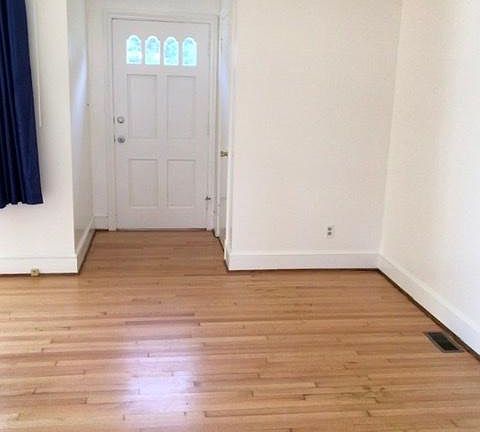 View from Dining Room. Closet on right side by Front Door