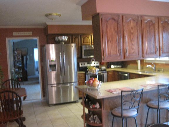 Kitchen has newer appliances.