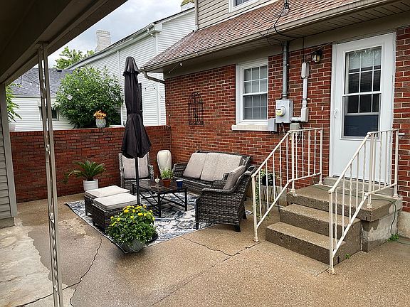 Back patio
