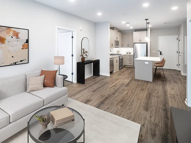 Upgrade Collection living room and kitchen with hard-surface flooring