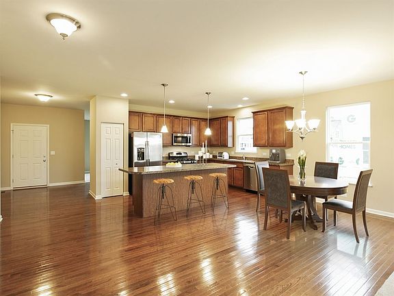 Kitchen and dining area