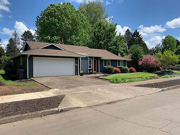 Front view looking south