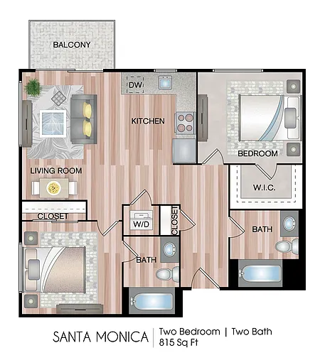 Floor plan Santa Monica