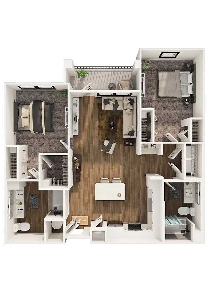 Floor plan B1
