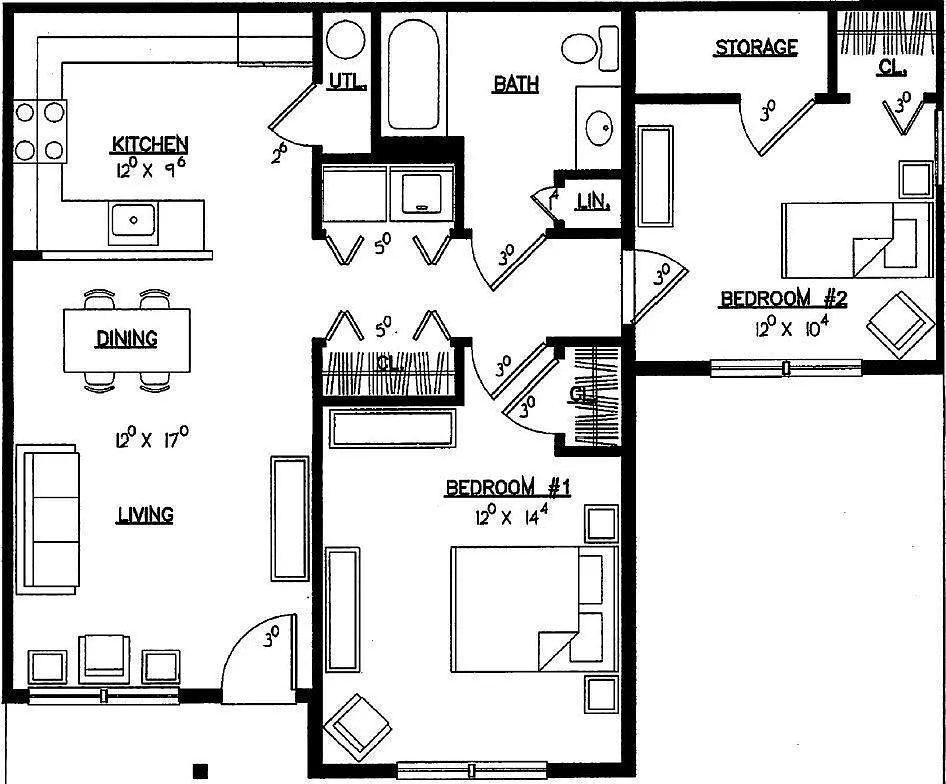 Floor plan 2-1