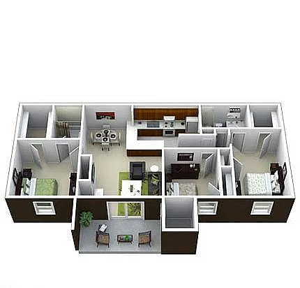 Floor plan C1P