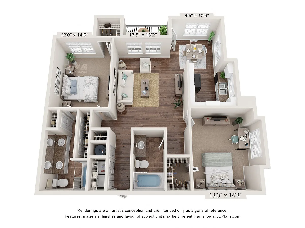 Floor plan B2