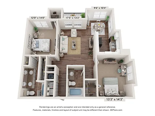 Floor plan B2