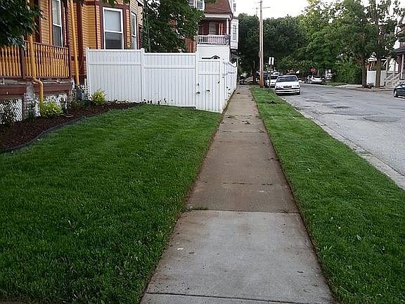 Park St side of house