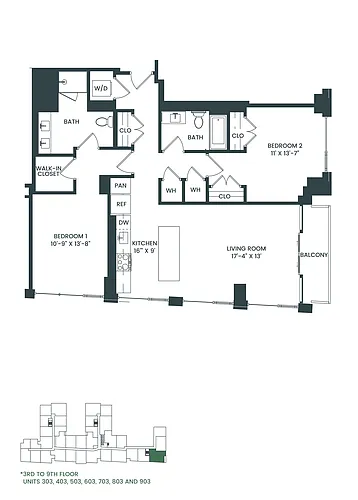 Floor plan C6