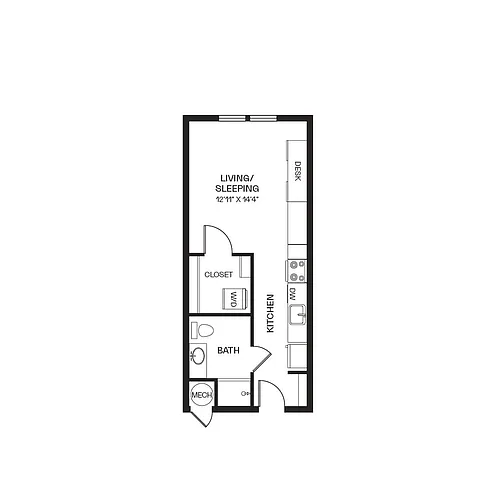 Floor plan Deco