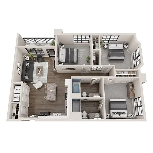 Floor plan The Campbell