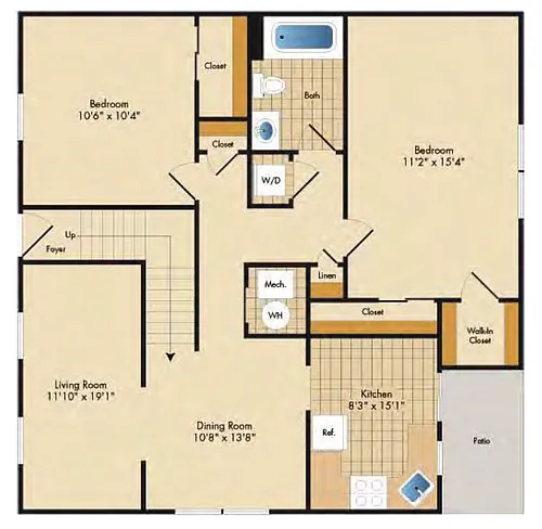 Floor plan Cedar Glen II