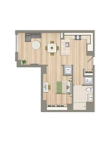 Floor plan Jr. 1 - F