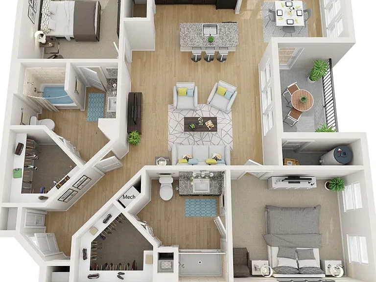 The Oaks on the Lake Upscale 55+ Apartments — Photo 29
