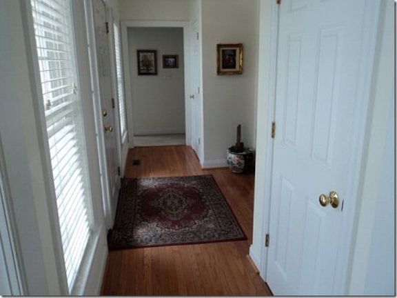 Hardwoods in Foyer