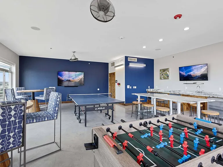 Kick back, challenge your neighbors, and bring the fun home in our resident lounge