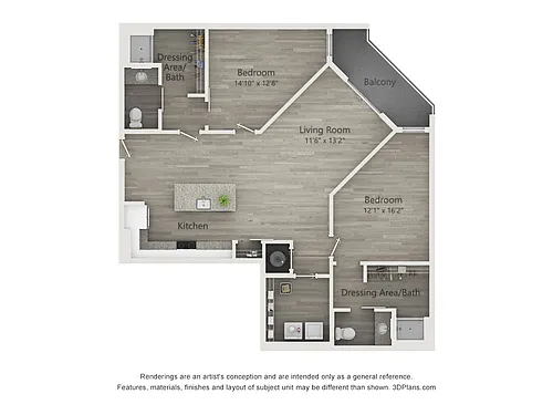 Floor plan B2b
