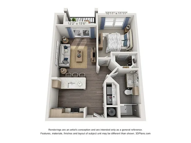 Floor plan A1A
