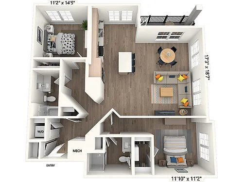 Floor plan B-05-Scheme III