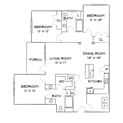 Floor plan Design 3A