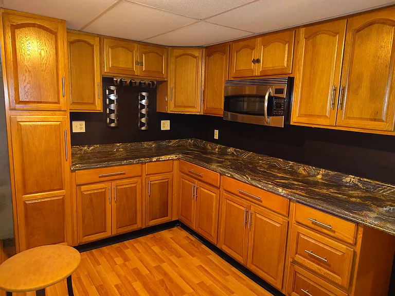 Basement kitchenette