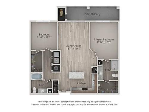 Floor plan Addie