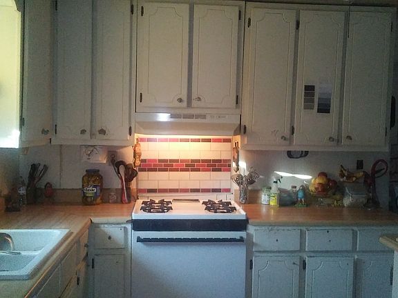 Doorway into kitchen