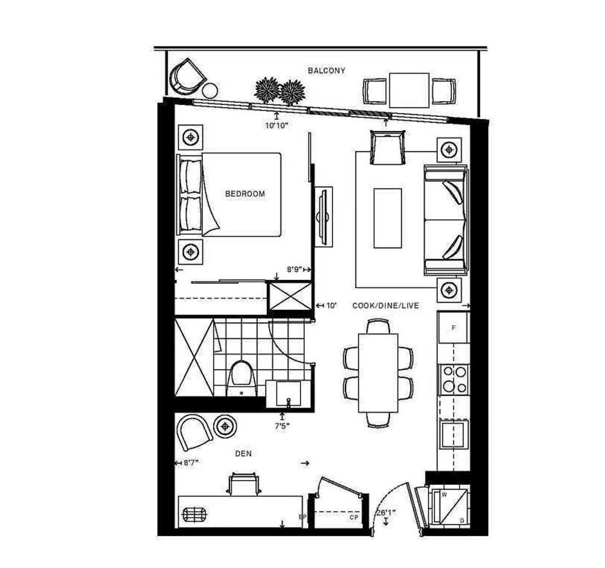 2 bed, $2,350 — Photo 3