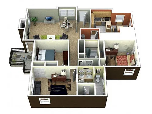 Floor plan The Fenton