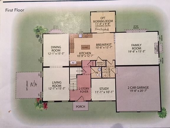 1st Floor floor plan