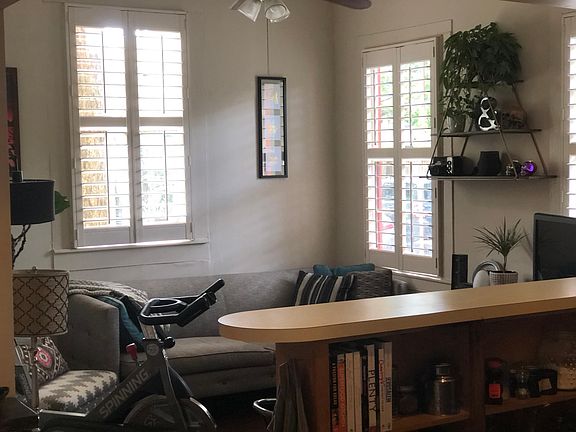 Living room when furnished