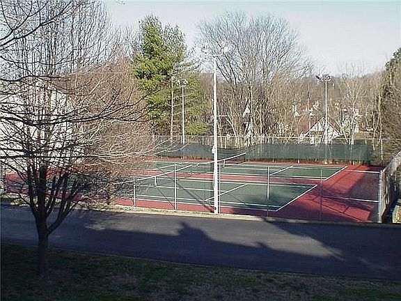 Newly resurfaced Tennis courts