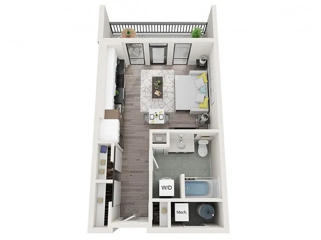 Floor plan Studio S1