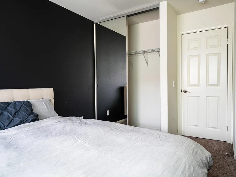 Guest bedroom on upper/third floor