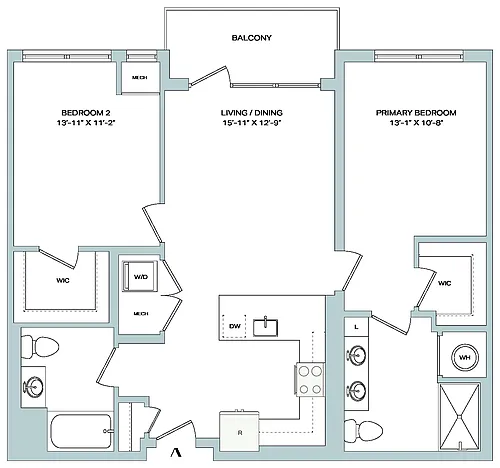 Floor plan B03