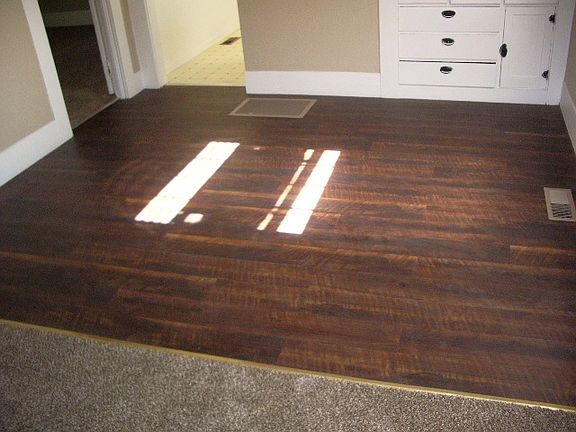 new dining room flooring