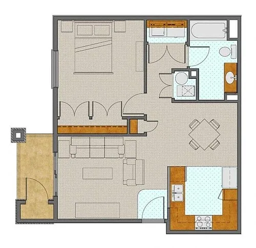 Floor plan The Canyon (A1)