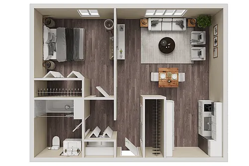 Floor plan Weidler - The Sumner