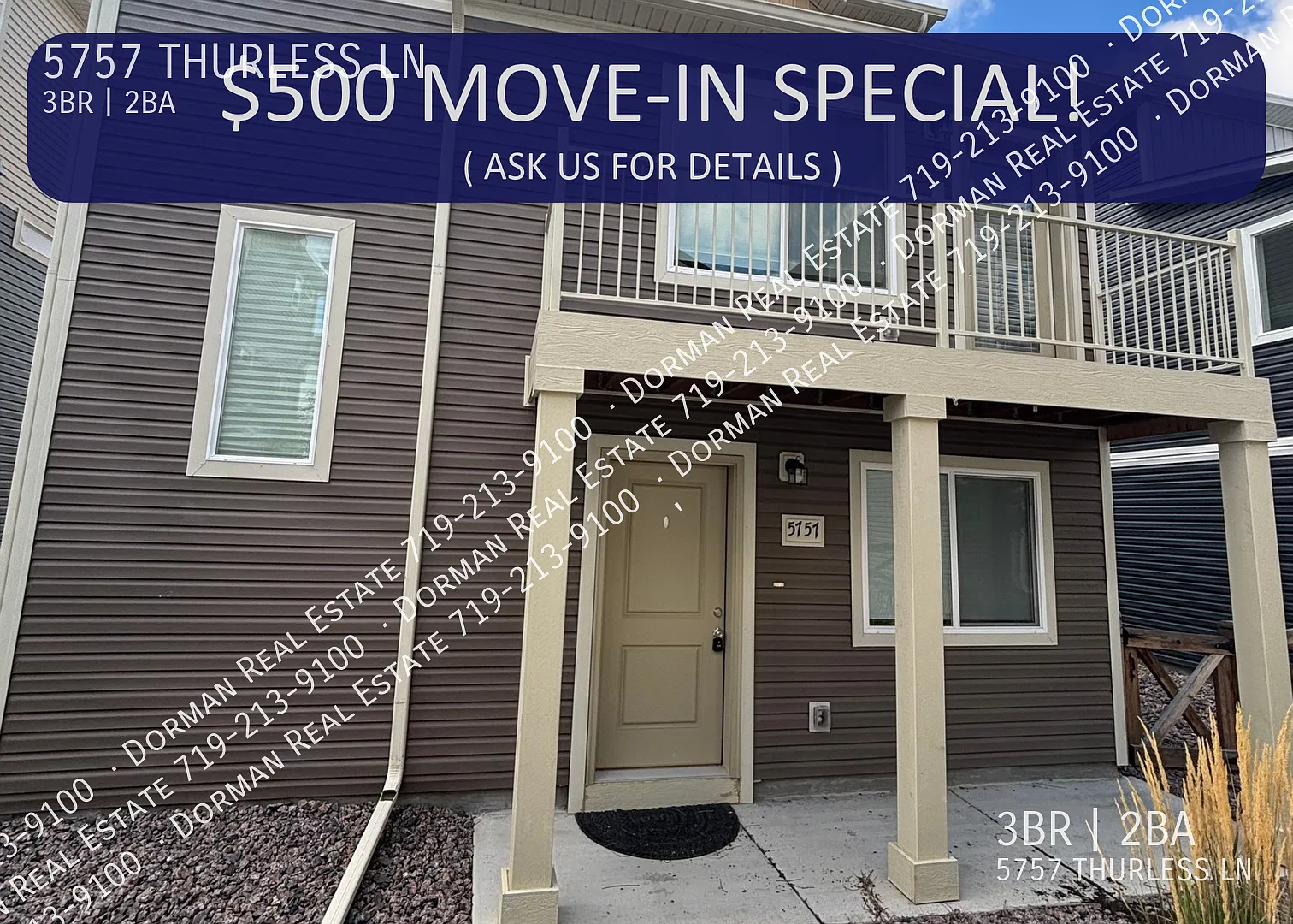 Move-In Special - $500 Off First Month's Rent - Three Story Home In Banning Lewis Ranch Including... — Photo 1